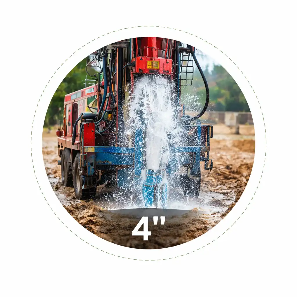 4 inch borewell drilling service in Chinnamanur, Tamil Nadu