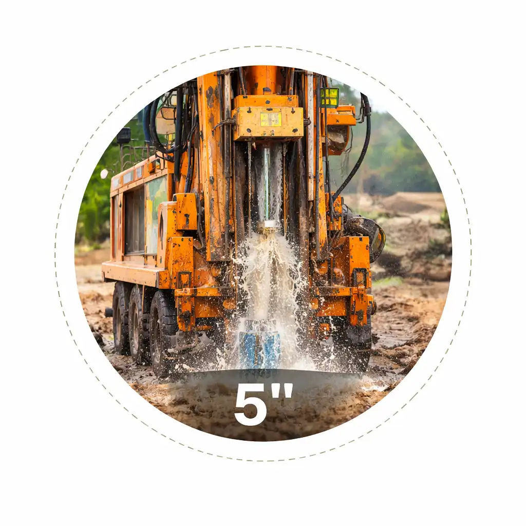 8 inch borewell drilling service in Chinnamanur, Tamil Nadu