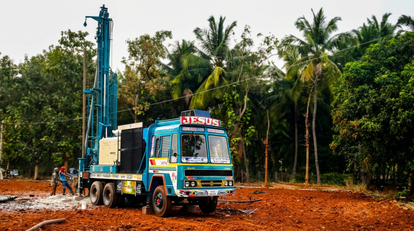 Borewell service in chinnamanur area