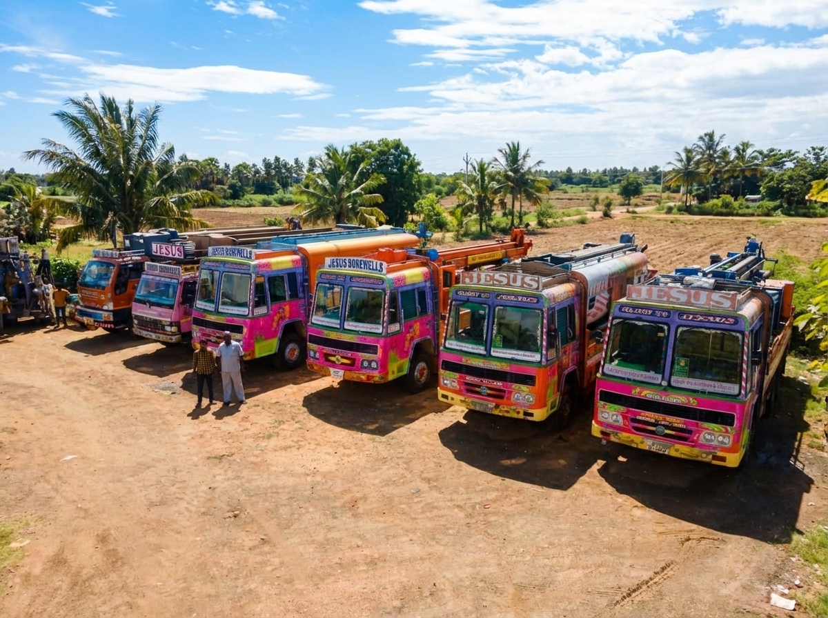 Borewell Service in theni local area