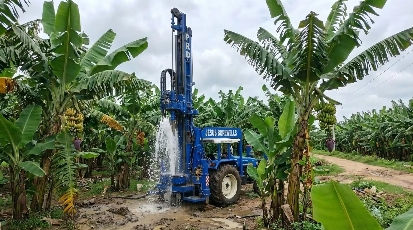 Borewells for farm area in chinnamanur